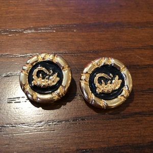 St. John clip on earrings